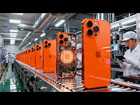 Inside World’s Most Advanced Apple Factory – iPhone 17 Pro Max