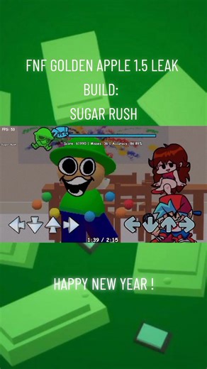 FNF Golden Apple 1.5 Leak Build - Sugar Rush