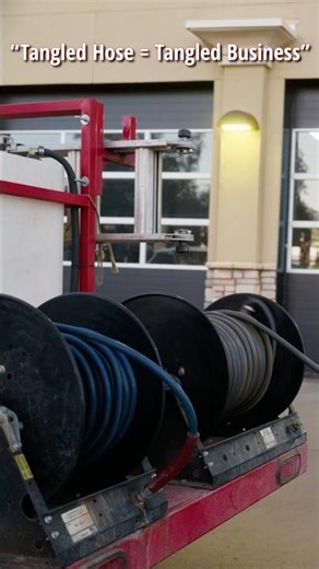 Tangled Hose = Tangled Business | Power Washing Phoenix AZ | Majestic Services
