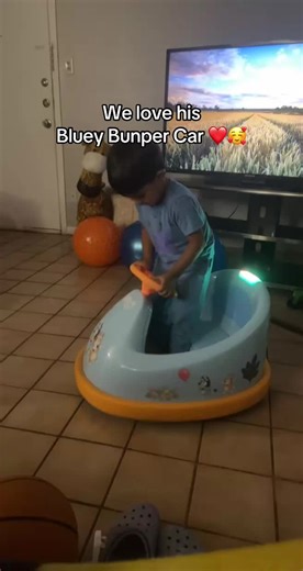 Bluey Bumper Car Fun for Kids