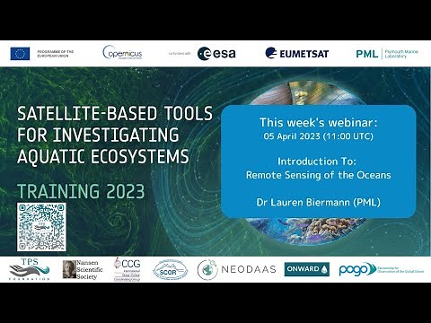 Training 2023 - Module 1 - Introduction To Remote Sensing of the Oceans