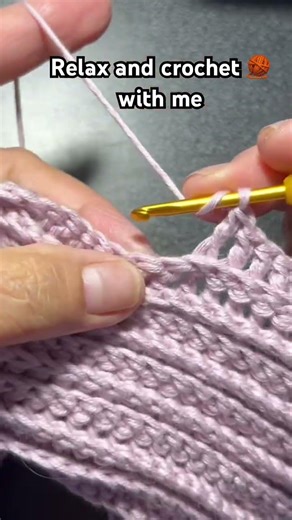 Back post double crochet 🧶 #crochet #beginnersstitch #crochetdesigns #crochettutorials