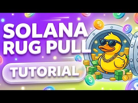 Rug Pull Method 2026 — Fast Meme Coin Creating | Live Case