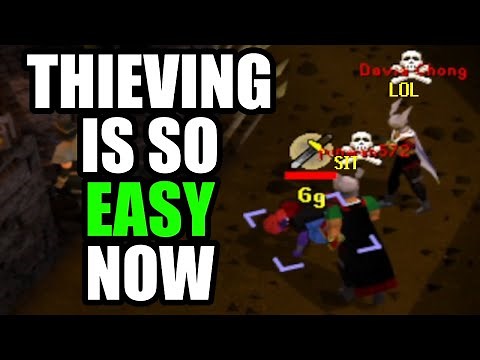 Thieving is so EASY now (REALLY FUN!) | OSRS Ironman Series | Casually Maxing Ep. 106