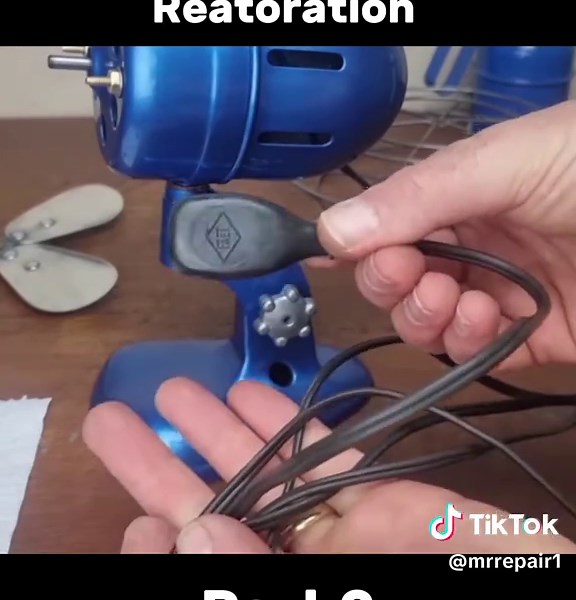 Table Fan Restoration Process: Part 2