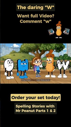 Why "U" is Shy! 🤫 Learn the OU and OW Spelling Rule with Mr. Peanut | Phonics for Kids