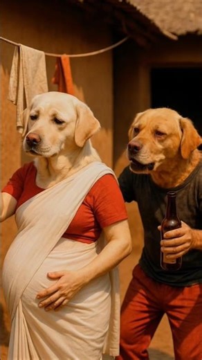 Poor Family😭💔 & Their New Puppy 🥺🐶 | Emotional Journey | Emotional Poor Puppy Story #shortsfeed #ai