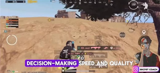 Secret coach on Instagram: "Decision-making speed & ability-use it perfectly . . . . . . . #bgmi #pubgmobile #viral #bgis #pubg"