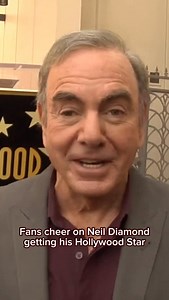 The fans showed up and showed out when Neil got his star on the Walk of Fame in 2012. ~Team Neil #NeilDiamond #HollywoodStar #WalkOfFame | Neil Diamond