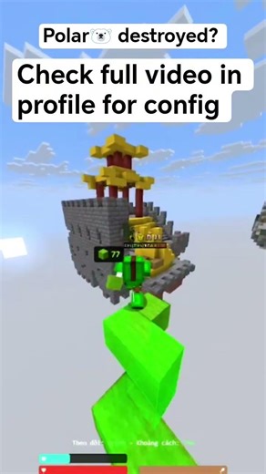 Liquidbounce Nextgen blatant config for polar #minecraft #hack #liquidbounce