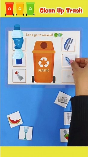 It's time to Clean Up Trash 🗑️ | Clean Up Trash Song #cocomelon #toddlerlearning #shorts