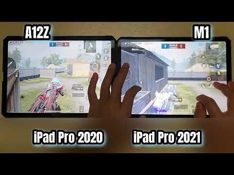 Ipad PRO 2021 M1 vs Ipad PRO 2020 A12Z PUBG Mobile test