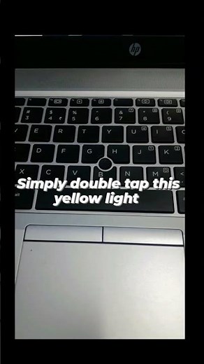 laptop Touchpad is not working ||solution 100%| Yellow light blinking || #new #shortsvideo