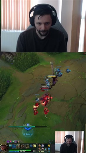 Imagine ganking K'Sante (in Challenger 1050 LP EUNE) #LeagueOfLegends #Romania #LolClips