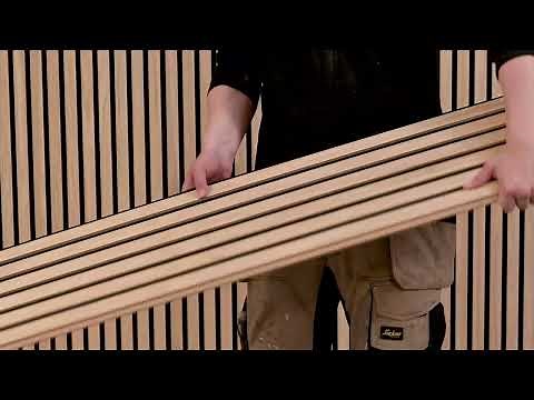 Akustikpaneel Nordje Montage von Pro und Basic