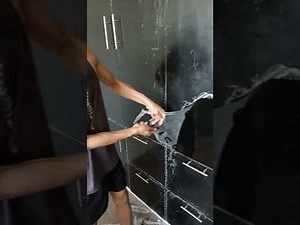 Removal of Plastic Cover in Formica Laminates