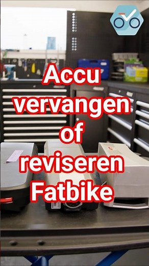 Replacing or overhauling the battery on a fat bike