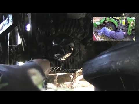 john deere 2305 transmission oil and filter change take 17