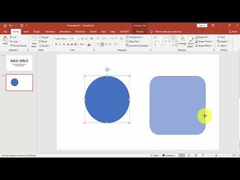 How to subtract shapes in PowerPoint 2013