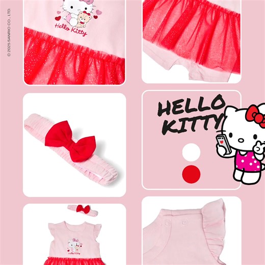 Say hello to our adorable Hello Kitty Tutu sets 🎀🩰 🔎 Hello Kitty Tutu Romper Set from only R139.95, 0–18 months Shop in-store 🛒 | Ackermans