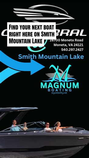 Happy New Year from your Magnum Boating family! Plan a visit soon and see why it feels like a boat show every day here. From Chaparral's boundless luxury to Robalo's fishing-ready rigs, and the family-friendly South Bay and Dockside pontoons — we've got a boat for every horizon. Come see, touch, and feel the water-ready vessels that make Smith Mountain Lake so special. We're more than a dealership — we're your neighbors, your boating guides, and your biggest fans. Stop by 16700 Moneta Road and l