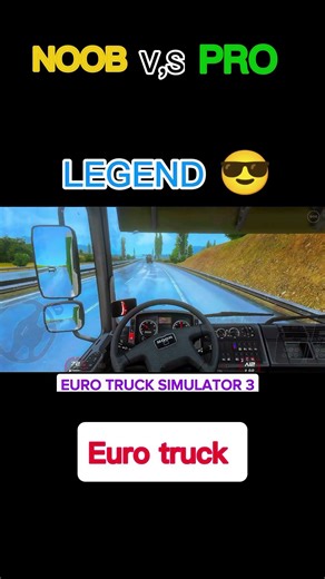 NOOB vs PRO Driver Challenge 😱 | Euro Truck Simulator 3 Gameplay | Who Wins?