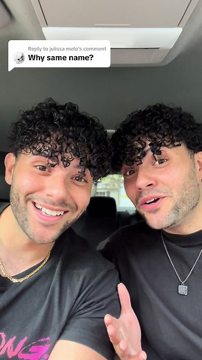 Replying to @julissa melo Why we’re both named Peter&Peter! #fyp #foryoupage #twins #twinsoftiktok #identicaltwins #brothers #family #storytime #familytradition #peter