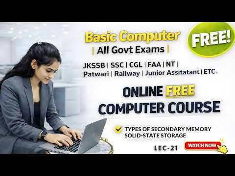 Solid State Storage Explained | Types of Solid State Storage | Basic Computer for Beginners in Hindi