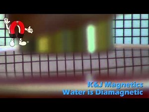 K&J Magnetics - Water is Diamagnetic
