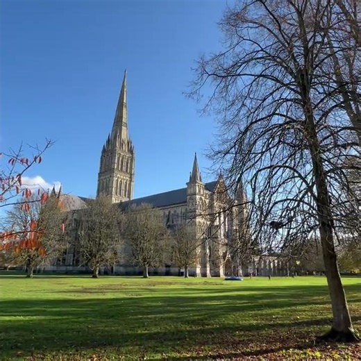 Spectacular Salisbury Cathedral - The Tallest Spire in England