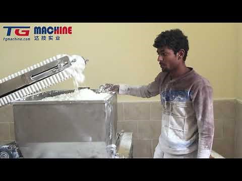Semi-automatic gummy candy starch mogul production line