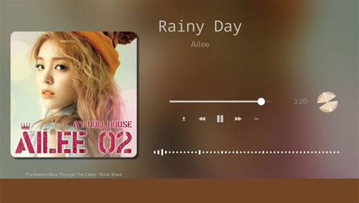 Ailee‖听歌‖抒情·安静‖kpop‖“rainy day”