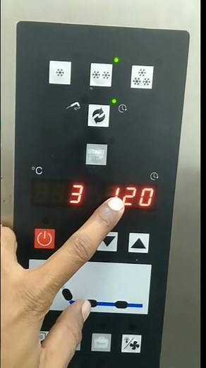 GEMM Blast Freezer Manual Defrosting. #defrosting #Gemm