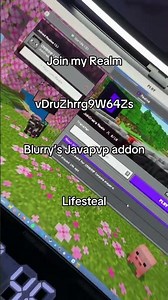 Join my MCPE Realm! (JAVA PVP ADDON)