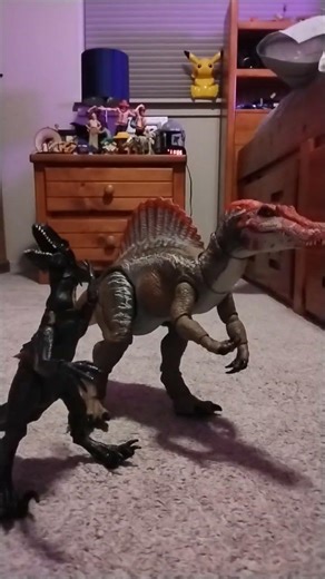 ragebait #indoraptor #spinosaurus #jurassicworld #animation #stopmotion