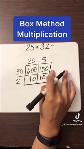 Multiplication (box method) #mathlesson #multiplication #teachersofyoutube #boxmethod #multiply
