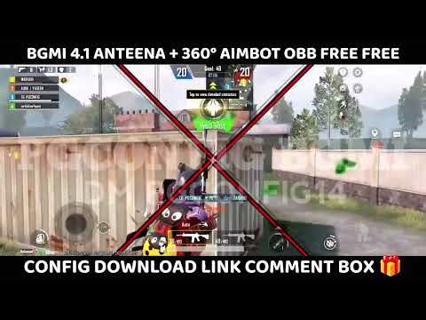bgmi 4.1 antenna config file 64 bit !! bgmi 4.1 magic bullet obb !! bgmi 4.1 aimbot obb