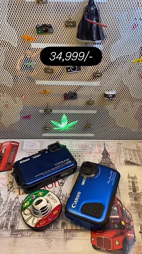Canon D30 Nikon AW100 — Adventure Cameras Built for Anywhere! 🌊🔥 🎬 In this post: → Two legendary waterproof tough compact cameras → Perfect for travel, swimming, hiking & outdoor content → Shockproof, waterproof, freeze-proof — built for real adventures → Clean colors, sharp photos & reliable video even underwater ⸻ 🔵 Canon D30 — Go Deep. Shoot Freely. → 12.1MP CMOS Sensor → Waterproof up to 25m 💦 → Shockproof freeze-proof build → Full HD 1080p video → GPS tagging for travel shooters ⸻ 🟡 N
