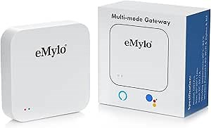 eMylo Multi-Mode Gateway,Zigbee & WiFi & Bluetooth Hub Mesh Gateway Supports Multi-protocols-APP Control,Tuya Smart Devices,Work with Smart Life and Tuya,Alexa and Google Assistant