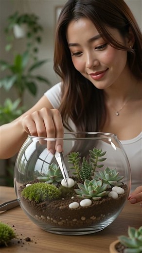 How to Create a Beautiful Terrarium With Plants