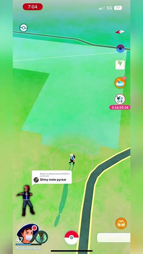 Shiny Pyroar Evolution in Pokemon Go!