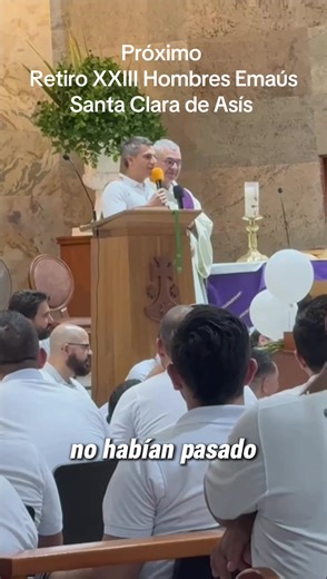 Retiro XXIII de Emaús Hombres – Parroquia Santa Clara de Asís (Bogotá) Hermano, Dios sigue llamando corazones. Así como Pipe Bueno vivió su experiencia en Emaús y dio testimonio de lo que Dios puede hacer cuando abrimos el corazón, hoy tú también puedes dar ese paso. Emaús no es un evento más; es un encuentro personal con Cristo Resucitado, un espacio para sanar, reconciliarte, fortalecer tu fe y renovar tu vida. 🗓 10, 11 y 12 de abril de 2026 📍 Bogotá 📖 “¿No ardía acaso nuestro corazón mient