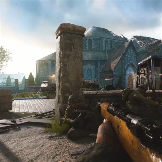 Call of Duty: World War II Campaign - Stronghold (Part 2) #callofduty #COD #gamingreels | JobayerPlays