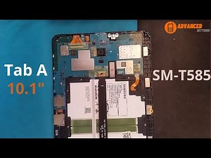 Samsung tab A6 / SM-T585 disassembly