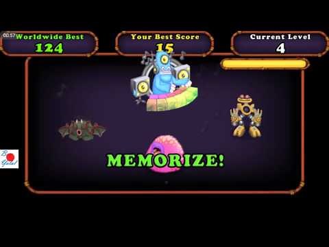 Let's Play Cold Island's Castle Memory Game - My Singing Monsters Nostalgia (Removed Feature)