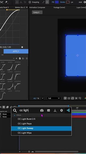 How to create shine effect in After Effects? 💡