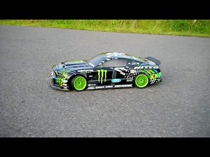 hpi E10 DRIFT: First run / practice (2S)