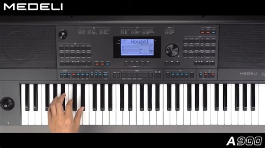 美得理电子琴A900琶音器