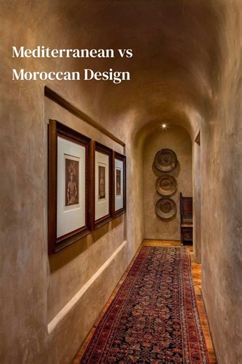 ✨Design Showdown✨ Mediterranean vs Moroccan People always mix these two up… but Moroccan vs. Mediterranean are worlds apart 🌍 🌊 Mediterranean = airy neutrals, rustic textures, coastal ease. 🇲🇦 Moroccan = bold patterns, vibrant colors, intricate details. Once you know the difference, you’ll start spotting them everywhere 👀 Which warm escape feels more like you? #interiordesign #interiorarchitect #morrocandesign #mediterranean
