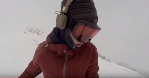 Real or Not? Did the Bear Chase the Snowboarder?